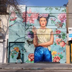 Murales y arte urbano en Colegiales