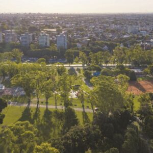 Parque Sarmiento en Saavedra